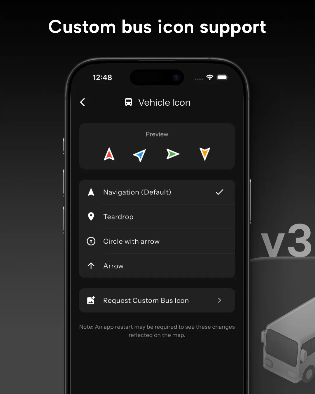 Custom Bus Icons