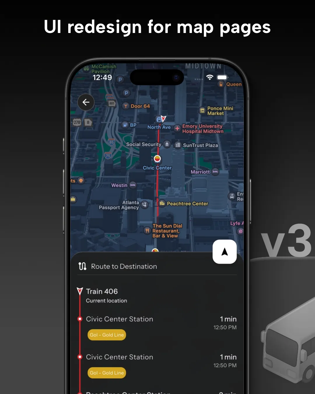 New Map UI
