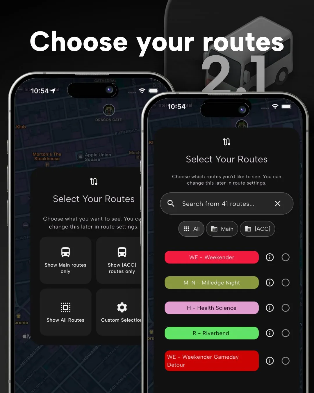 Routes View